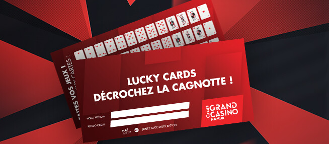 Circus Casino Resort Namur : Action permanente Lucky Cards