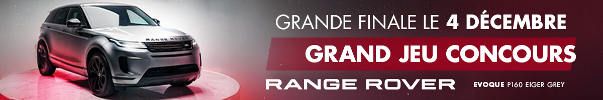 Banner Grand Jeu Concours Range Rover