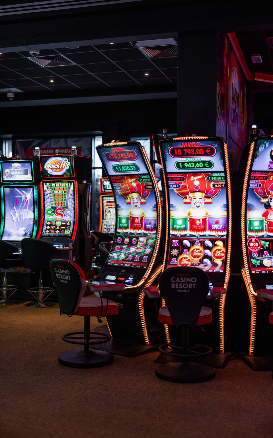 Machines à sous - Circus Casino Resort Namur