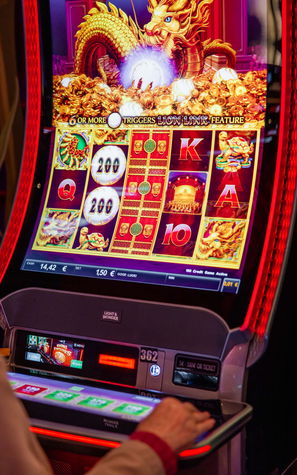 Machines à sous - Circus Casino Resort Namur