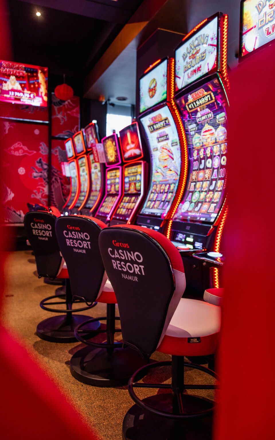 Machines à sous - Circus Casino Resort Namur